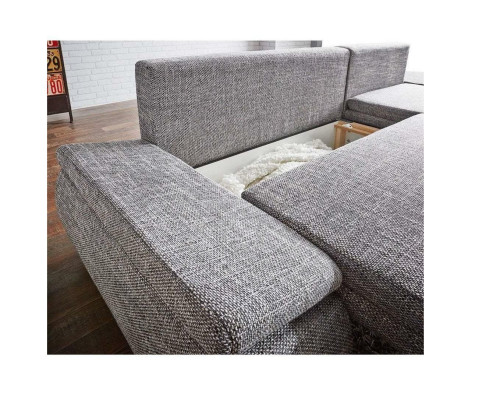 Sofá cama Diseño Sofá de esquina Sofá cama Función de cama Sofá Tapizado Textil Sofás