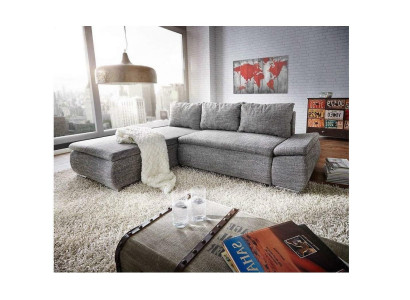 Sofá cama Diseño Sofá de esquina Sofá cama Función de cama Sofá Tapizado Textil Sofás