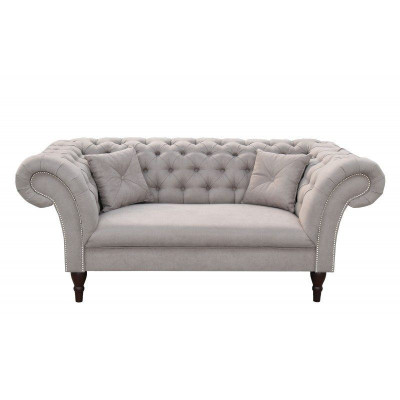 Chesterfield Diseño Sofá Couch 2 Plazas Sofás Tapizados Sofás 2 Piezas Conjunto Nuevo