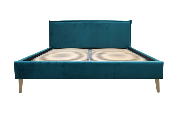 Cama de hotel, diseño de cama doble, matrimonio, armazón moderno, dormitorio, lujo.