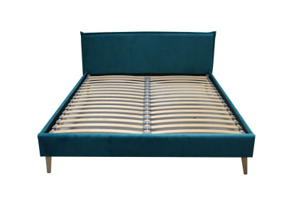 Cama de hotel, diseño de cama doble, matrimonio, armazón moderno, dormitorio, lujo.