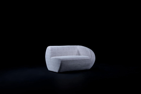 Sofá de esquina en forma de U Textil Diseño de lujo Sala de estar Sofá de esquina moderno con tapizado.
