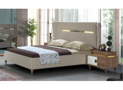 Mesitas de noche Camas Muebles de madera Sala de estar Muebles italianos Lujo