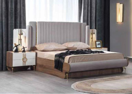Mesitas de noche Grupos Camas Muebles de madera Sala de estar Italiana
