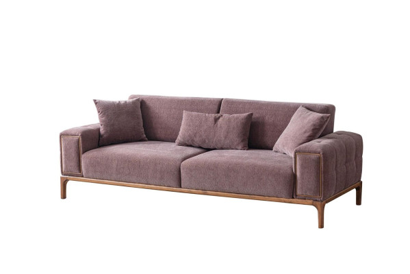 Sofá moderno de 3 plazas, sofá reclinable de lujo, sofá de 3 plazas para sala de estar.