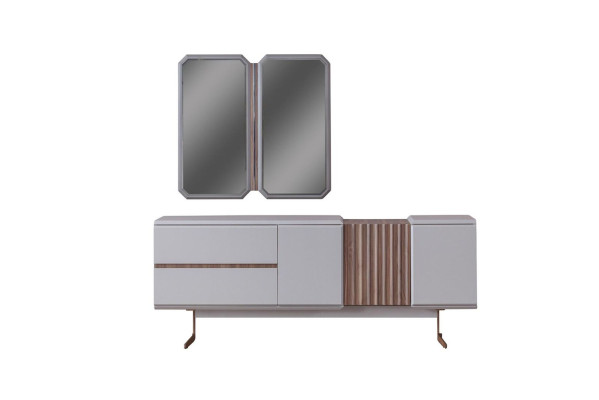Juego de comedor Grupo de comedor moderno de 8 piezas. Muebles para comedor