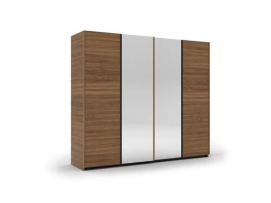 Armario de dormitorio de madera moderno de diseño de lujo