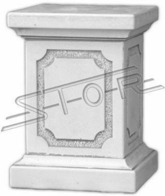 Base de estilo antiguo para figuras, estatuas, esculturas y estatuas de jardín.