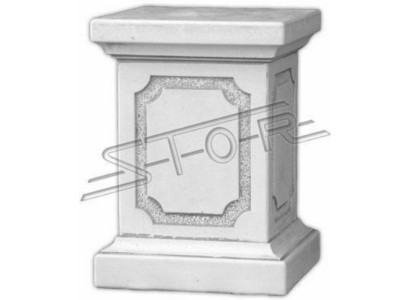 Base de estilo antiguo para figuras, estatuas, esculturas y estatuas de jardín.