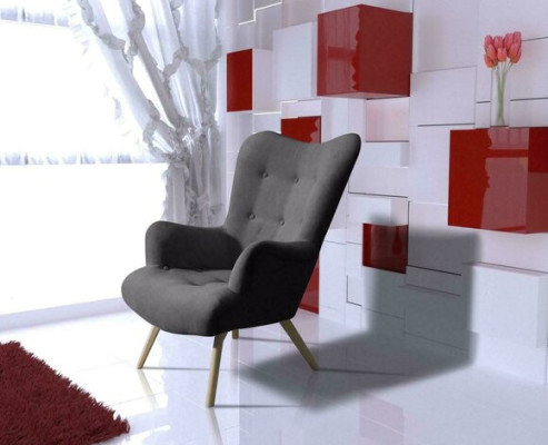 Sofá de un asiento Lounge Club Muebles Sillón Orejero Sofá Sofá de televisión Nuevo