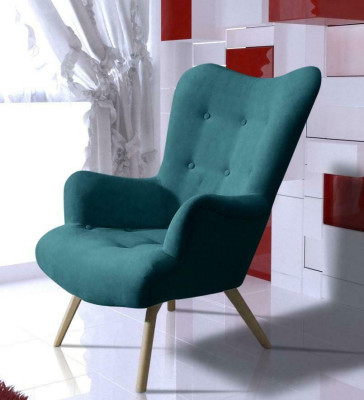 Sofá de un asiento Lounge Club Muebles Sillón Orejero Sofá Sofá de televisión Nuevo