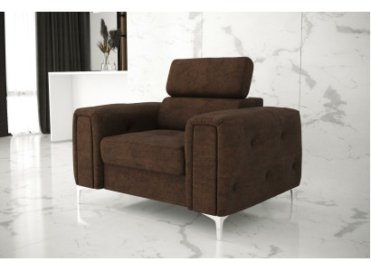 Sofá de tela sofá acolchado textil nuevo sillón Chesterfield sofá de televisión 1 plaza