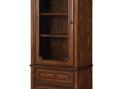 Vitrina Muebles de sala Aparador Madera maciza Vitrinas de vidrio Armario de madera maciza