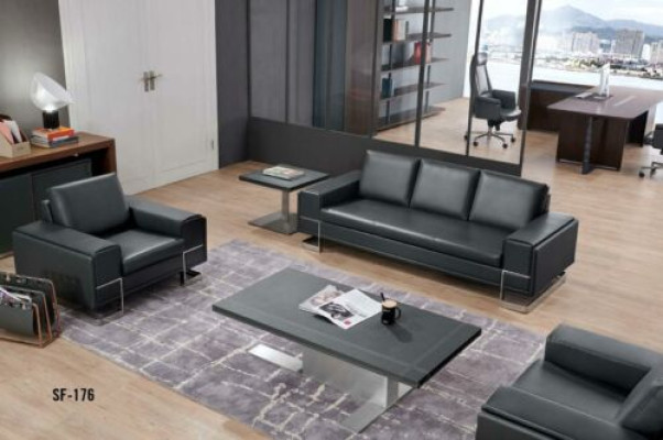 Set de sala de estar Sofá de lujo 3+1+1 plazas con mesa de centro Muebles nuevos