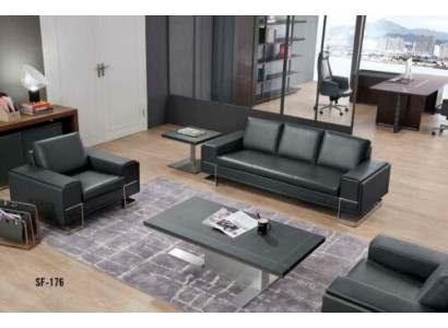 Set de sala de estar Sofá de lujo 3+1+1 plazas con mesa de centro Muebles nuevos