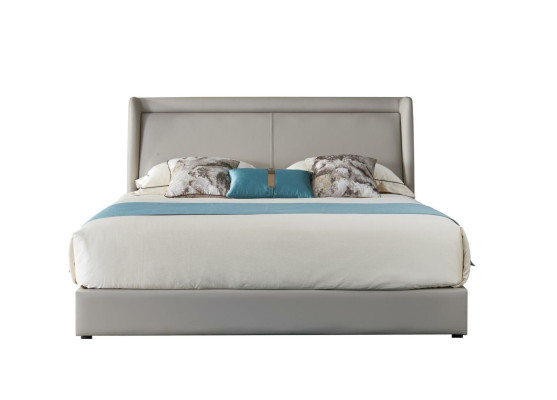Cama Acolchada Diseño Lujo Doble Hotel Camas Dormitorio Cuero Nuevo 180x200cm