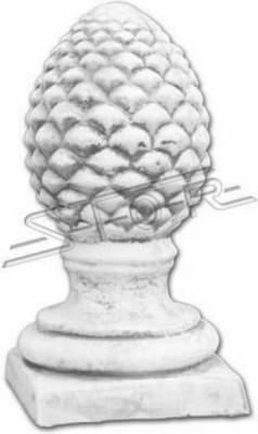 Columna de flores soporte jardín terraza decoración natural columnas blancas estatua