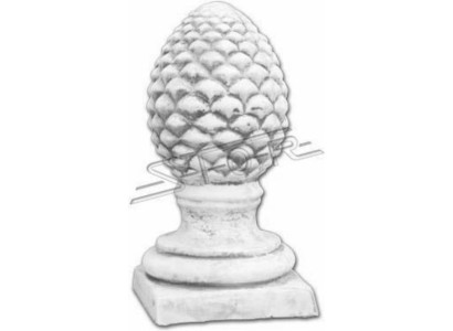 Columna de flores soporte jardín terraza decoración natural columnas blancas estatua