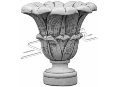 Cesta de flores Florero Vaso Jardín Decoración de figuras en la terraza Estatua
