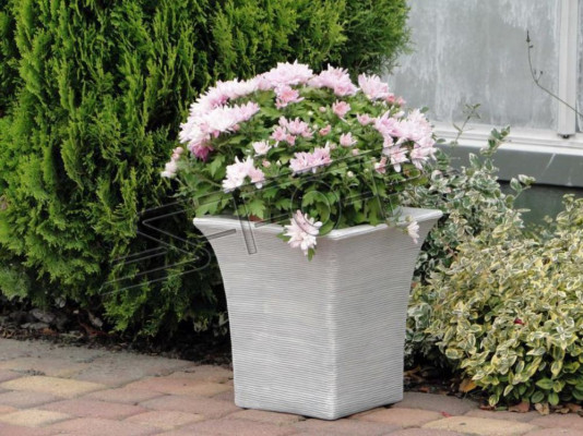 Cesta de flores Figuras Florero Vaso Jardín Terraza Decoración Estatua