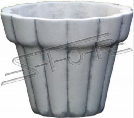 Cesta de flores Figuras Florero Vaso Estatua Jardín Terraza Decoración