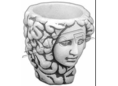 Maceta de flores natural decorativa figuras jarrones de jardín macetas de flores