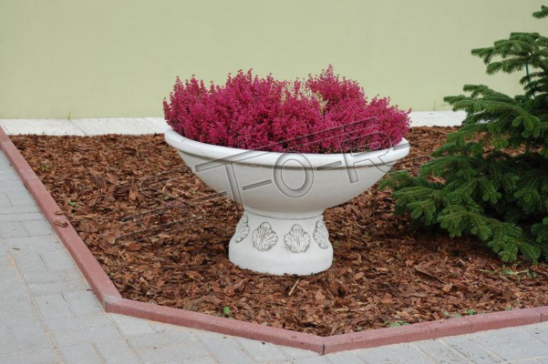 Maceta de flores, maceta de plantas, decoración de figurillas, macetas de flores, jarrones de jardín naturales.