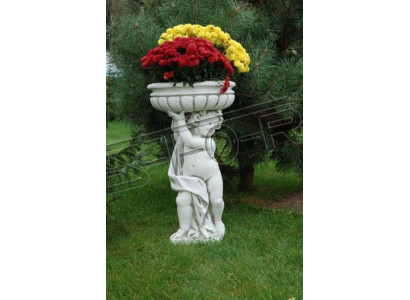 Maceta de flores decorativa de jardín Figura de decoración de jardín de naturaleza Jardineras Jarrones