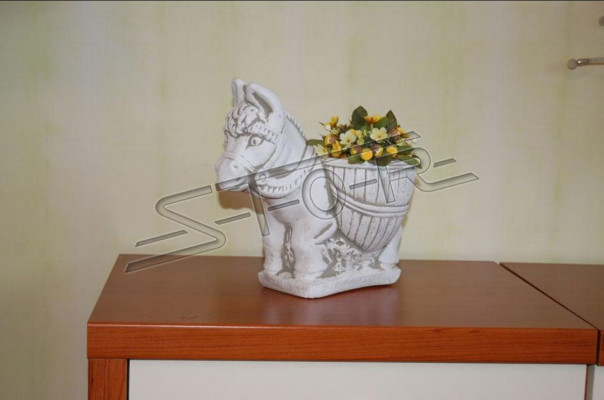 Macetero de flores Plantar Cubo Decoración Figura Jarrones Macetas Naturaleza Jardín