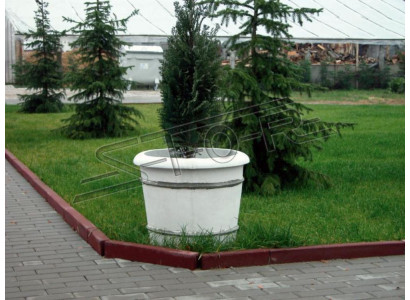 Maceta de flores decorativa para plantar figuras de jarrones de jardín de naturaleza.