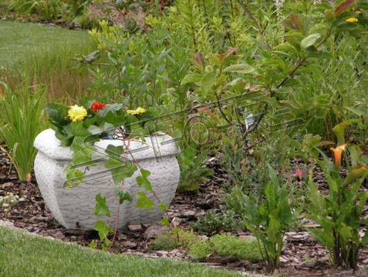 Maceta de flores decorativa para jardín jarrones figuras jardineras macetas decorativas naturaleza
