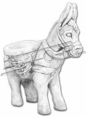 Maceta de flores decorativa de figura natural para jardineras y macetas de jardín.