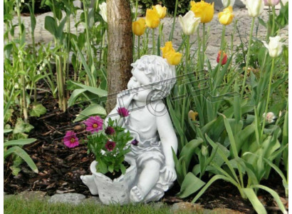 Maceta de flores Decoración de macetas de plantas Naturaleza Jardín Macetas de flores Jarrones Figura
