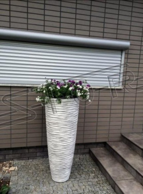 Maceta decorativa para plantas, jarrones, figuras de jardín, macetas de flores, naturaleza.