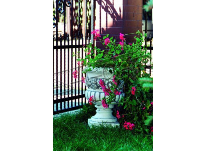 Maceta de flores, maceta de plantas, decoración natural, figura de jarrón, macetas de flores, jardín