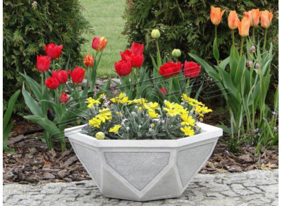 Macetas para plantas de jardín, decoración de naturaleza, jardineras, jarrones, figuras, macetas de flores.