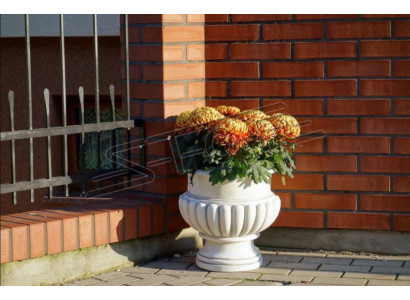 Macetas decorativas macetas macetas XXL de concreto para jardín y terraza.