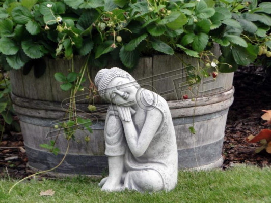 figura de Buda de Malasia para jardín, estatuas de figuras decorativas esculturas