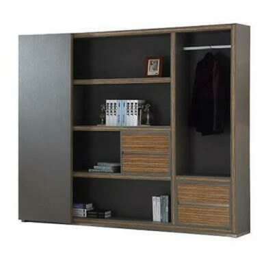 Muebles de oficina de madera, estantería de archivo, estante, estantes decorativos y armarios para la sala de estar.