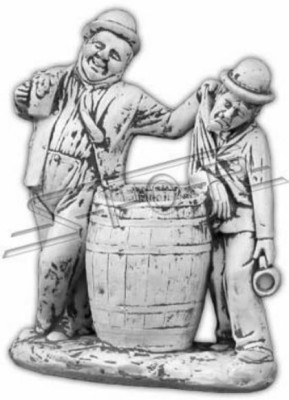 Charlie Chaplin maceta de flores plantar cubo decoración figura macetas