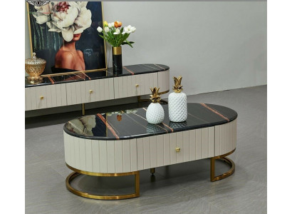 Comoda decorativa, aparador de diseñador, armario bajo, mueble de sala, estante de sala de estar.