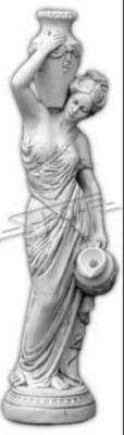 Decoración Figura Fuente Jardín Figuras Escultura de diseñador