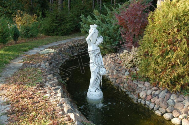 Decoración Figura Fuente Jardín Figuras Escultura de diseñador