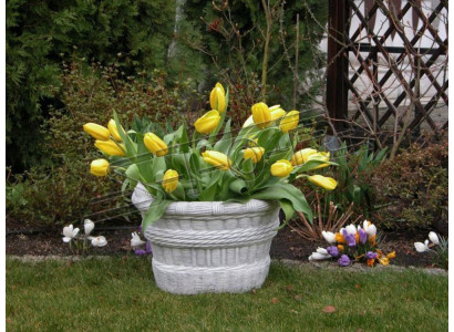 Diseño Maceta Top Decorativa Maceta de Plantas Cubeta Recipiente Macetas Figura Rostro