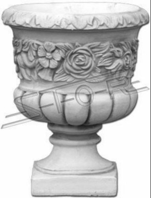 Diseño maceta florero planta cubo decorativo recipiente macetas figura cara escultura