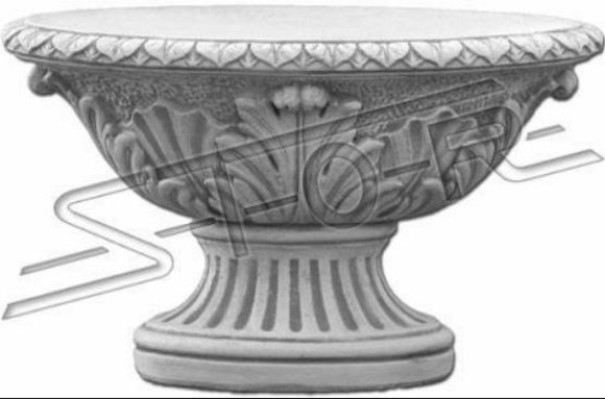 Diseño de maceta superior, cubo de plantas, recipiente, maceteros, figura decorativa de cara.