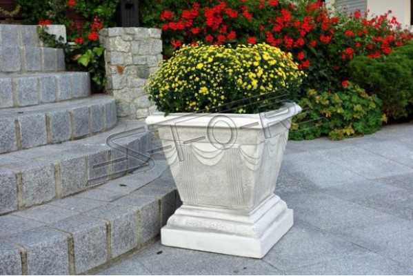 Diseño maceta principal maceta caja contenedor ollas figura cara decorativa escultura