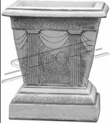 Diseño maceta principal maceta caja contenedor ollas figura cara decorativa escultura