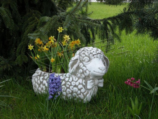 Diseño decorativo Maceta de plantas Cubo Vaso Figura Ollas Cara Escultura
