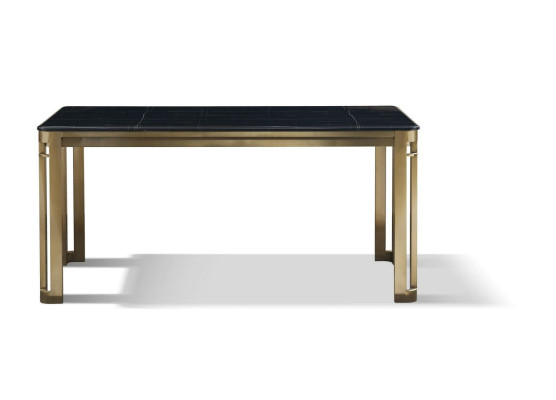 Mesa de comedor de diseño, mesa de sala de estar de 160x80 cm.